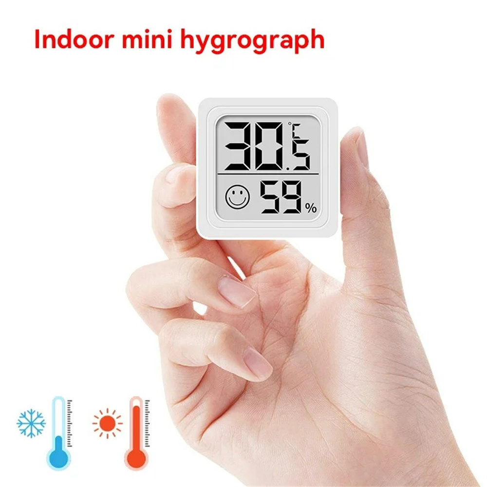 Digital Hygrometer Probe - Przenośny termometr cyfrowy LCD z higrometrem,