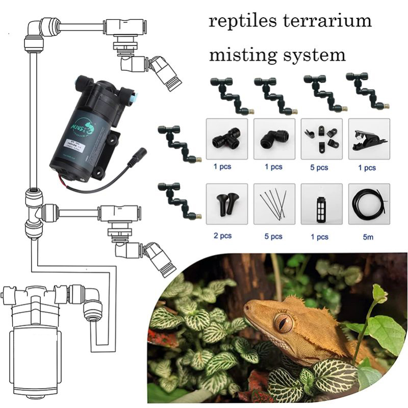 Misting Nozzle Reptile - System zamgławiający nawilżacz dla gadów z
