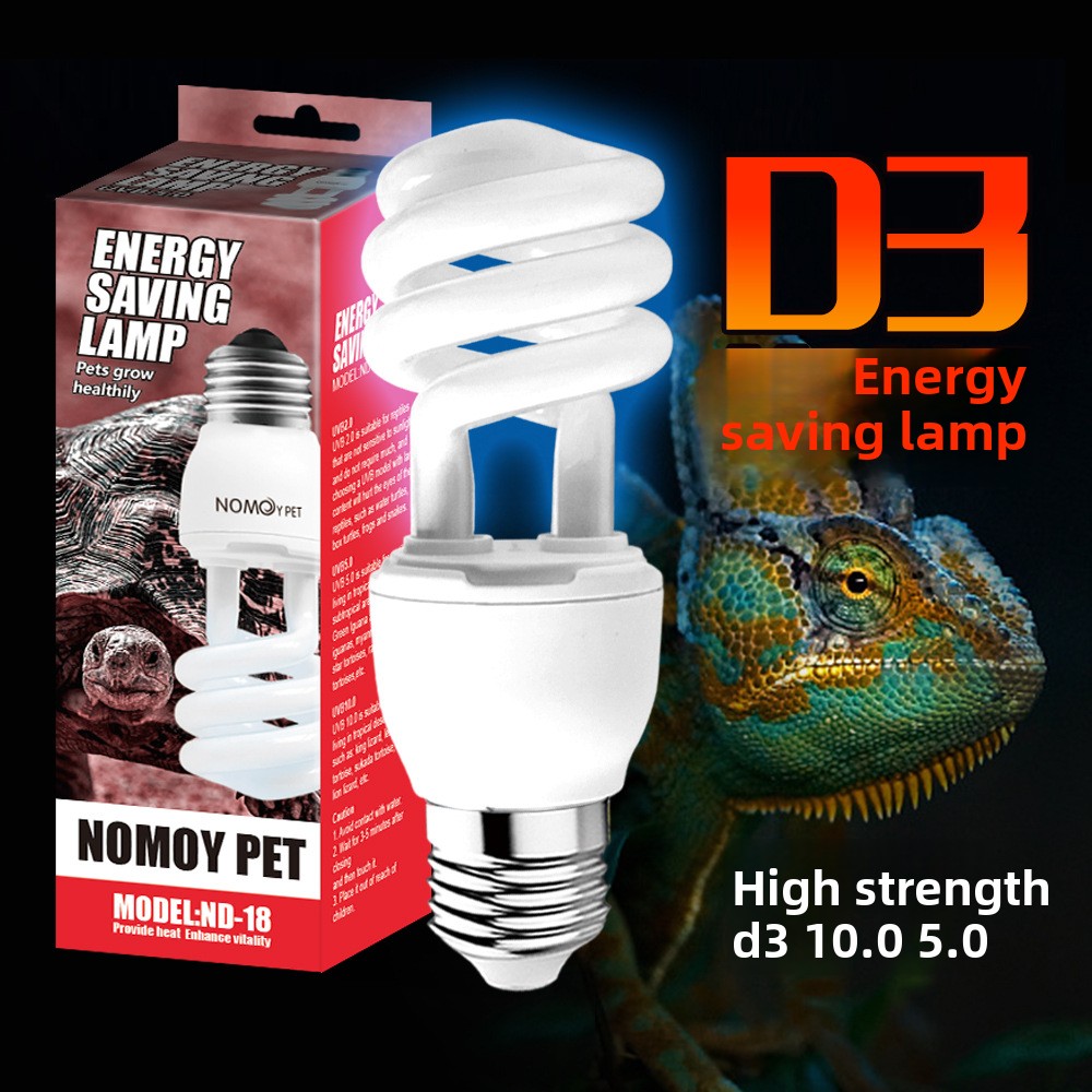 Vitamin D3 Reptile - NOMOY 13W Lampa UVB o wysokiej