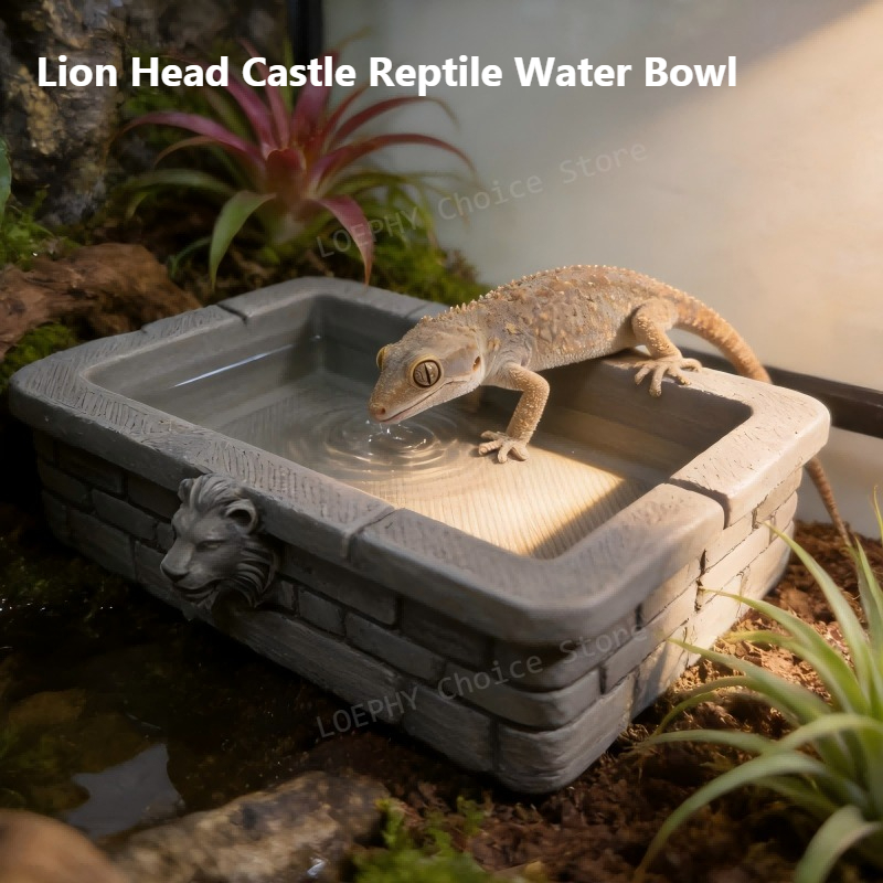 Water Dish Reptile - Kamienna miska na wodę dla gadów