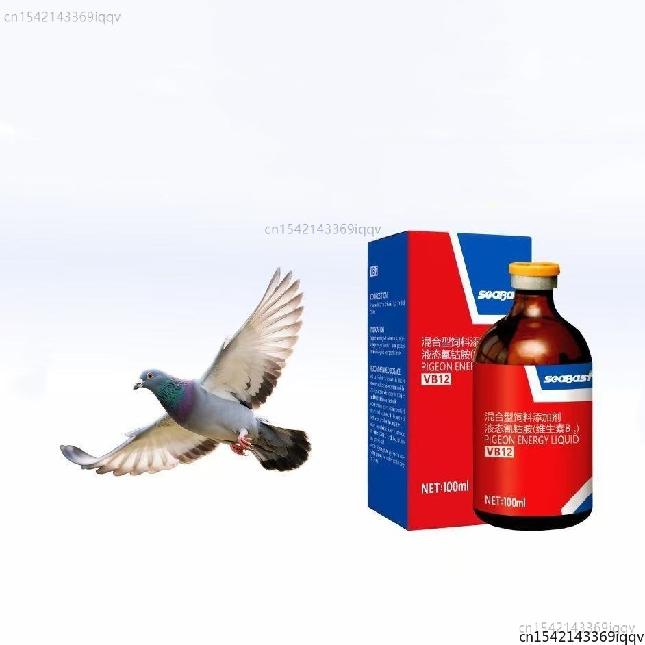 Vitamin D3 Reptile - 100ml Pigeon VB12 Suplement Energetyczny, Wzmacniacz