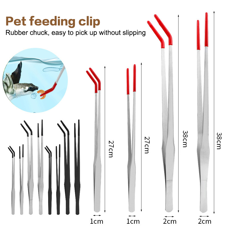 Feeding Tong Stainless - Szczypce do karmienia gadów ze stali