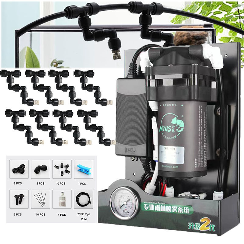 Misting Nozzle Reptile - System natryskowy dla gadów z pompką