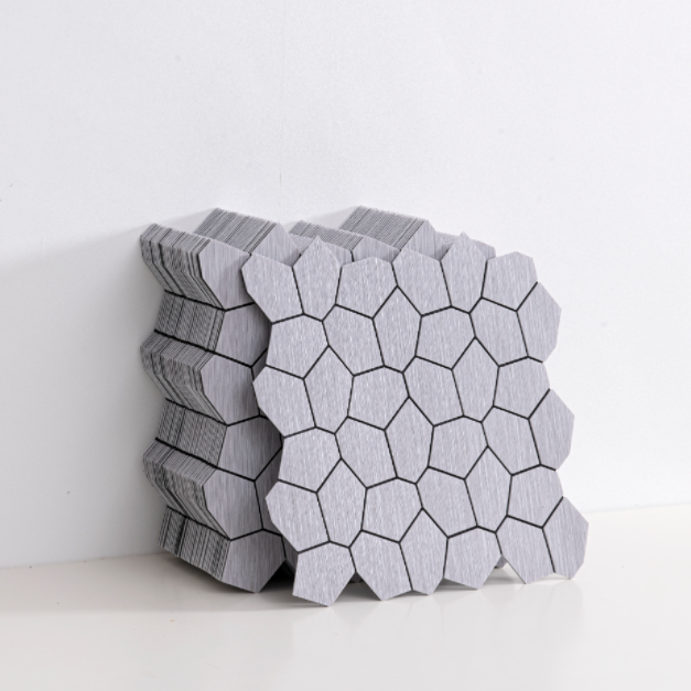 Minimalistyczne sześciokątne,  – Pvc Panel Background recenzja i cena