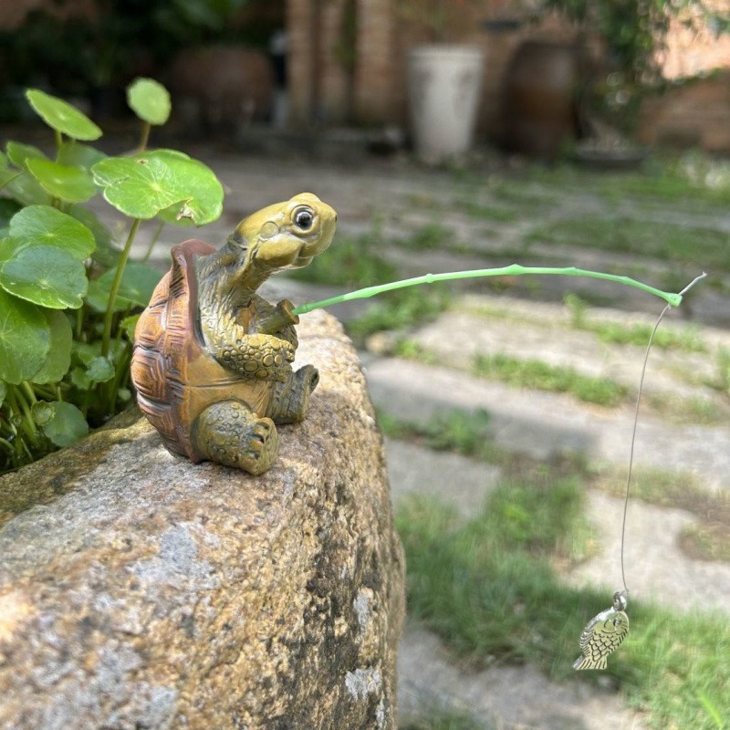 Żółw wędkarski akwarium dekora – Water Dish Reptile recenzja i cena