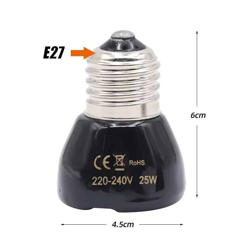 Żarówka ceramiczna na podczerw – Ceramic Heat Emitter recenzja i cena