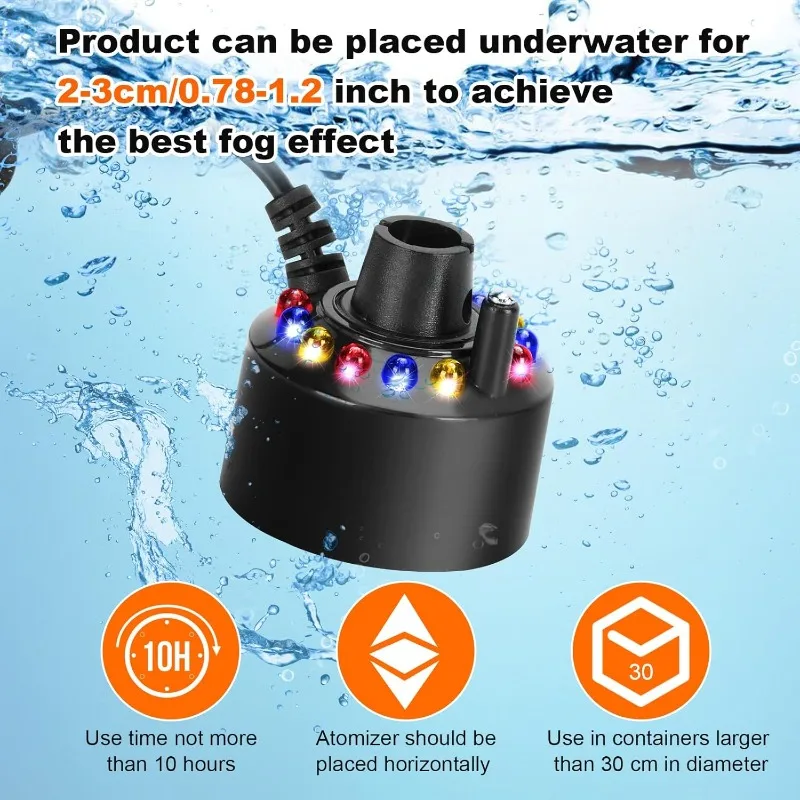 Ultradźwiękowy atomizer Mist M – Terrarium Fogger Ultrasonic recenzja i cena