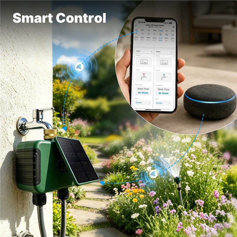 ABMR-Tuya Wifi Inteligentny St – Timer Dual Outlet recenzja i cena