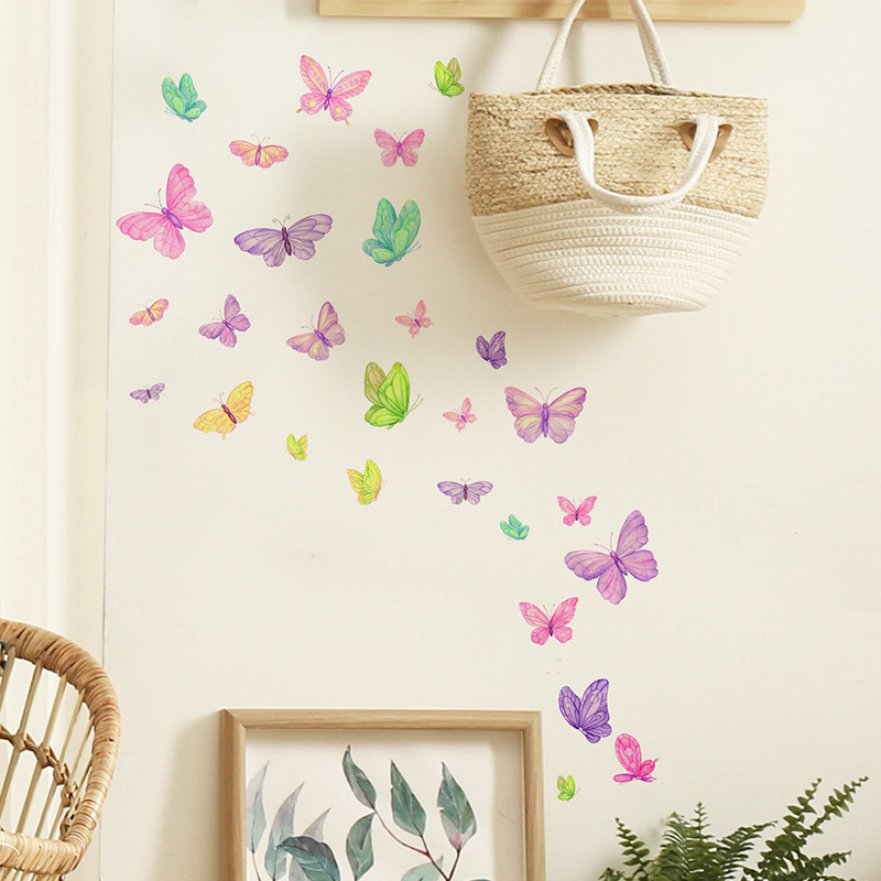 Romantyczny motyl Naklejki ści – Pvc Panel Background recenzja i cena