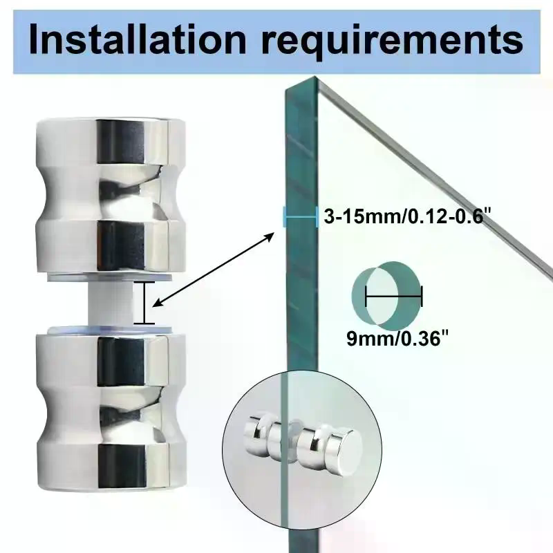 Stylowy uchwyt do szklanych dr – Glass Door Hinge recenzja i cena