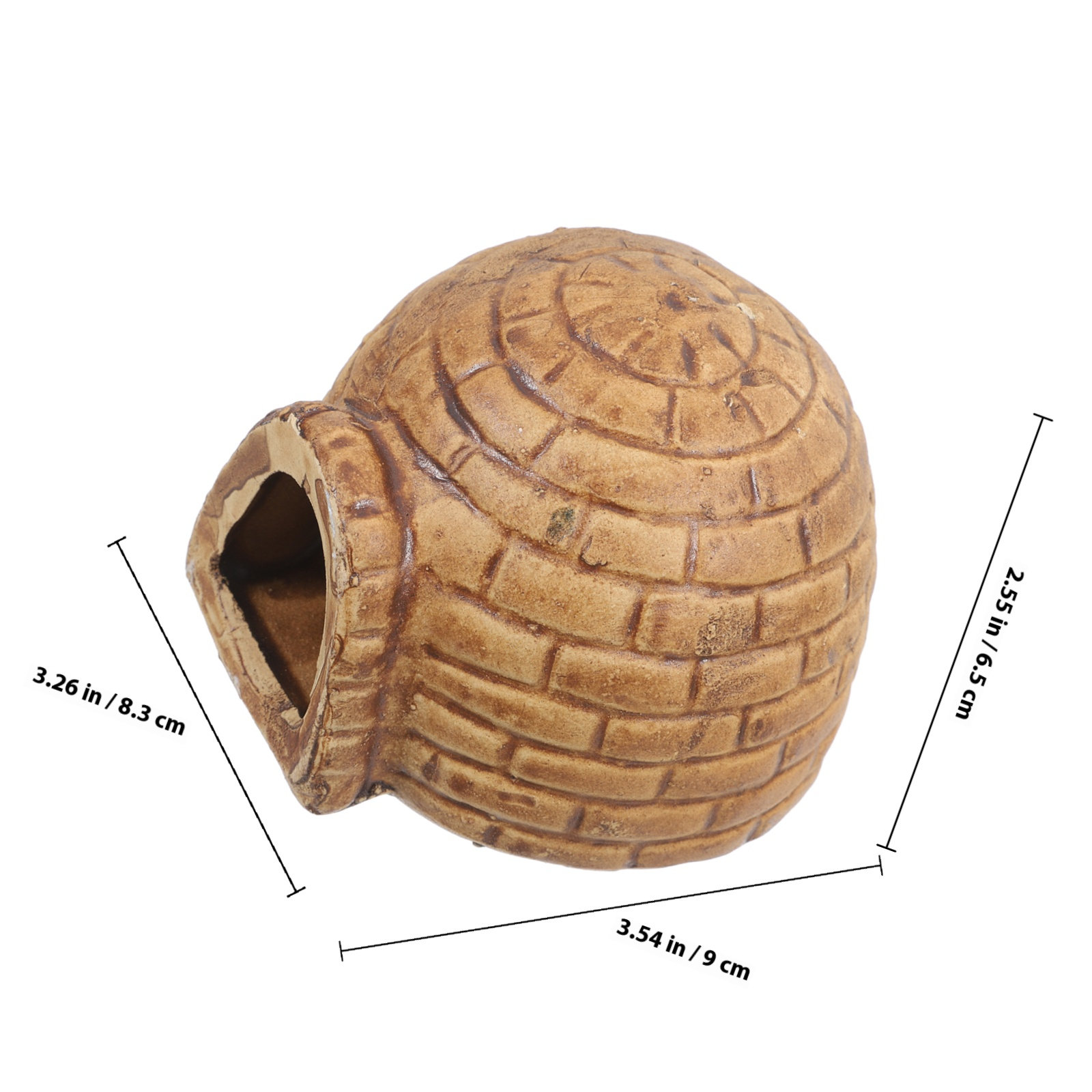 Kryjówka dla ryb akwariowych,  – Hide Cave Ceramic recenzja i cena