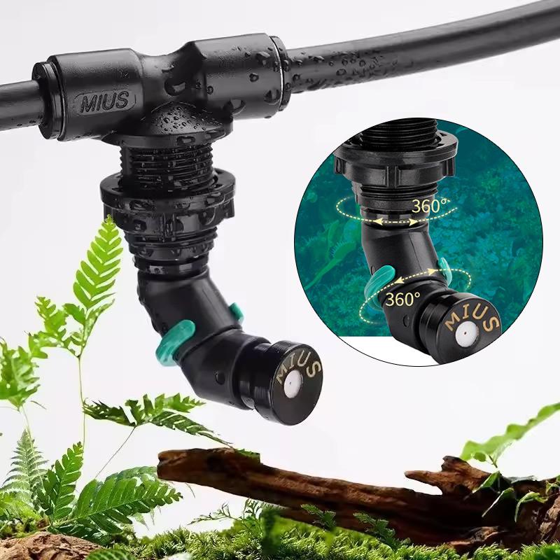 360 °   Regulowany system dysz – Misting Nozzle Reptile recenzja i cena